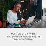 Dell 14 Laptop DC14250-14.0-inch FHD+ Anti-Glare Display, Intel Core 5 120U Processor, Intel Graphics, 16GB RAM, 512GB SSD, English AI Backlit Keyboard, Fingerprint Reader, Windows 11 Home - Silver