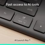 Logitech Signature Slim Wired K620 for Business, Full-Size Keyboard, USB-C Plug-and-Play, Laptop-Style, Scissor Keys, Windows/Mac/Chrome/PC/laptops - Graphite