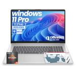 HP 17 Inch Laptop for Business, Office 365 for the Web, 20GB RAM & 512GB SSD, AMD Ryzen 5 7430U 6-Core Processor, FHD IPS Display, Windows 11 Pro, AI Copilot, Full Numeric KB