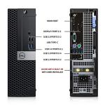 Dell OptiPlex 5050 Desktop Computers with 24" Monitor PC Bundle,Intel i7-6700 3.4GHz,32GB DDR4 Ram New 512GB M.2 NVMe SSD,Intel AX200 Built-in WiFi 6,Bluetooth 5.2,HDMI,Windows 11 Pro (Renewed)
