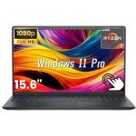 Dell 15 Touchscreen Laptop for Business, 16GB DDR4, 512GB SSD + 256GB SD Card, AMD Ryzen 7 7730U (8 Cores), 15.6" FHD Display, Bluetooth 5, HD Webcam, Windows 11 Pro