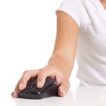 Amazon Basics 2.4 Ghz Wireless Optical Computer Mouse with USB Nano Receiver, Black