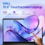 Dell 15 Touchscreen Laptop, AMD Ryzen 7 7730U (Beats i7-1355U), 20GB RAM, 512GB NVMe SSD, Windows 11 Pro, 15.6" FHD IPS, Copilot AI, Type-C, HDMI, Black, 2026 Model