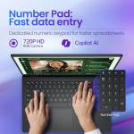 Dell 15 Touchscreen Laptop, AMD Ryzen 7 7730U (Beats i7-1355U), 20GB RAM, 512GB NVMe SSD, Windows 11 Pro, 15.6" FHD IPS, Copilot AI, Type-C, HDMI, Black, 2026 Model