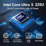 Lenovo ThinkPad T16 Gen 4 Business Laptop 16” FHD+ Display, Intel Ultra 5-225U (Beats i7-1355U), 16GB DDR5 RAM, 512GB SSD, 5MB Webcam, Fingerprint, Backlit KB, WiFi 6E, RJ-45, Win 11 Pro