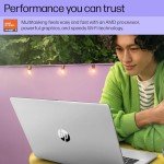 HP 17.3" Laptop with Ryzen 5, 16GB RAM