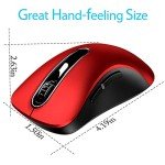 Ergonomic Wireless Vertical Mouse with Adjustable DPI