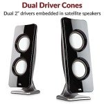 Cyber Acoustics CA-3610 2.1 Speaker System