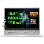 ASUS VivoBook 15" Laptop with AMD Ryzen 3