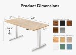 Electric Height Adjustable Ergonomic Standing Desk