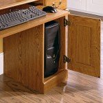 Sauder Orchard Hills Computer Desk with Cage