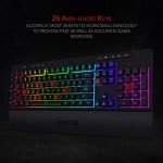 Redragon K512 Shiva RGB Gaming Keyboard with Wrist Rest