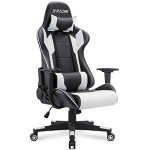 Homall High Back Gaming and Office Chair - White