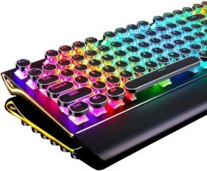 RK ROYAL KLUDGE S108 Retro Mechanical Keyboard