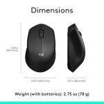 Logitech M330 Silent Plus Wireless Mouse