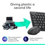 Logitech MK295 Wireless Silent Keyboard & Mouse Set