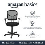 Amazon Basics Mesh Back Office Chair, Black