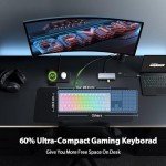RK61 60% Mechanical Gaming Keyboard with RGB