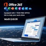 Naclud 18.5" Windows 11 Laptop with 20GB RAM