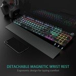 AULA F2088 Retro Mechanical Gaming Keyboard with LEDs