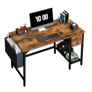 Lufeiya 40-Inch Computer Desk with Drawers