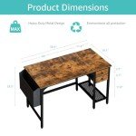 Lufeiya 40-Inch Computer Desk with Drawers