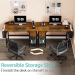 Lufeiya 40-Inch Computer Desk with Drawers