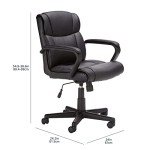 Amazon Basics Mid-Back Ergonomic Office Chair