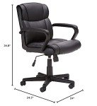 Amazon Basics Mid-Back Ergonomic Office Chair
