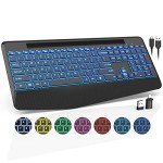 Trueque Wireless Keyboard with 7 Color Backlight