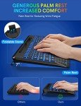 Trueque Wireless Keyboard with 7 Color Backlight