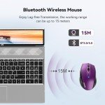 TECKNET Wireless Bluetooth Mouse with Adjustable DPI