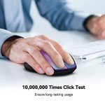 TECKNET Wireless Bluetooth Mouse with Adjustable DPI