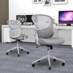 SMUG Ergonomic Mesh Office Chair with Adjustable Arms