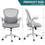 SMUG Ergonomic Mesh Office Chair with Adjustable Arms