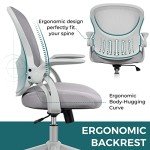 SMUG Ergonomic Mesh Office Chair with Adjustable Arms