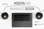 Creative Pebble V3 USB-C Desktop Speakers - Black
