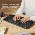 Nulea Wireless Ergonomic Split Keyboard with Backlight
