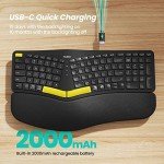 Nulea Wireless Ergonomic Split Keyboard with Backlight