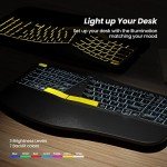 Nulea Wireless Ergonomic Split Keyboard with Backlight