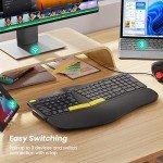 Nulea Wireless Ergonomic Split Keyboard with Backlight