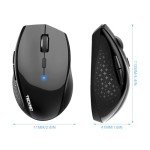 TECKNET Black Bluetooth Wireless Mouse BM308