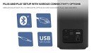 USB Powered Desktop Speaker for Windows PC & Laptop