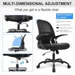 Ergonomic Mesh Desk Chair with Adjustable Lumbar Support