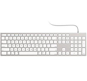Aluminum Wired Keyboard for Apple Mac Devices