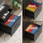 Rolanstar 59" Gaming Desk with LED Lights & Storage