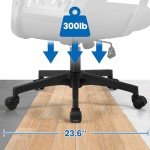 Ergonomic Adjustable Mesh Office Chair with Lumbar Support