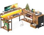 AODK 61" L Shaped Desk with Power Outlets
