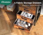 AODK 61" L Shaped Desk with Power Outlets
