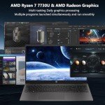 HP 255 G10 15.6" FHD Ryzen 7 Laptop
